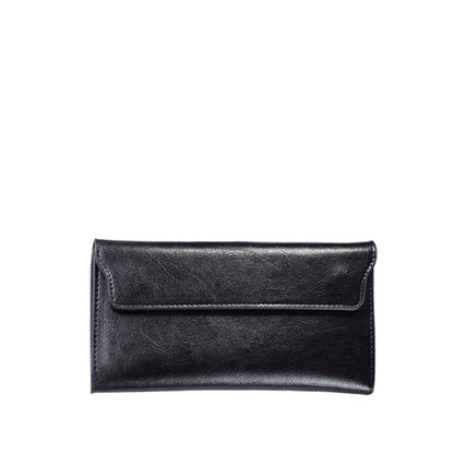 Classic Brown Leather Fold Wallet