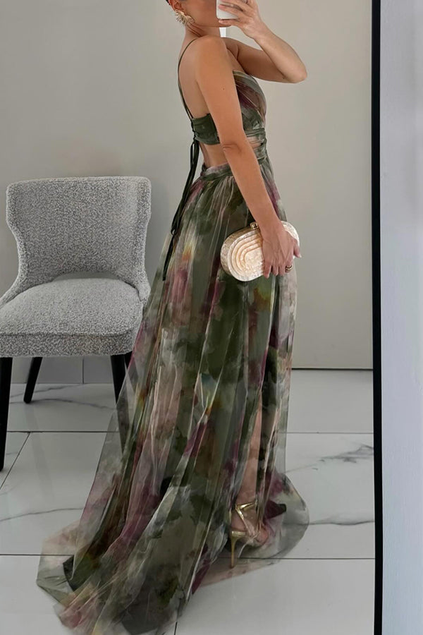 Lovely Flower Long Summer Dress