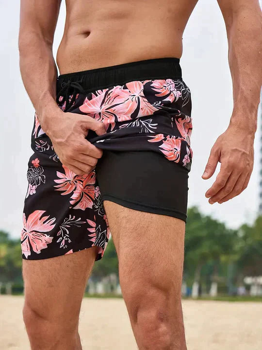 Quick Dry Swim Trunks with Liner