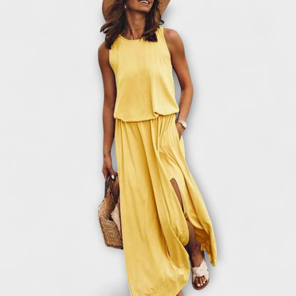 Lightweight Strapless Summer Dress