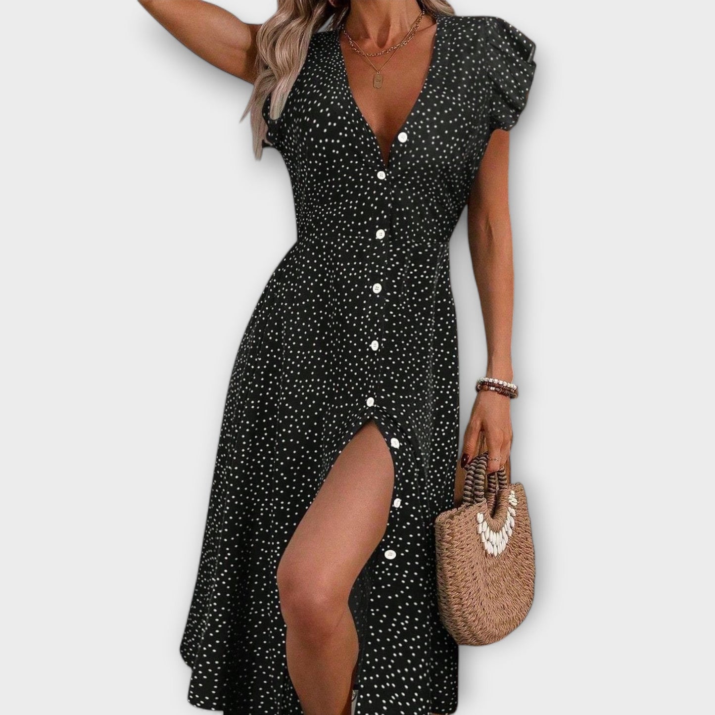 Classic Flared Women's Dress