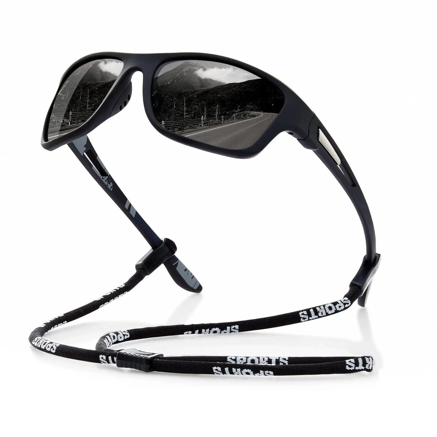 Polarized Sports Sunglasses - Clear Lens, Total Comfort - Olytrend