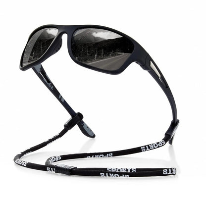 Polarized Sports Sunglasses - Clear Lens, Total Comfort - Olytrend