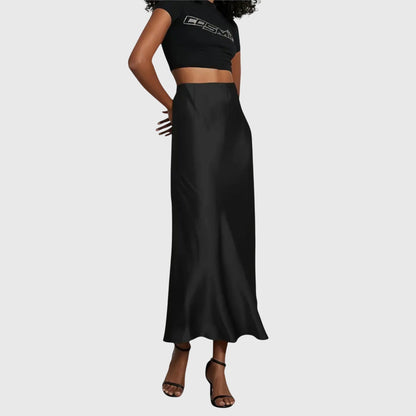 Women's Flowy Midi Skirt