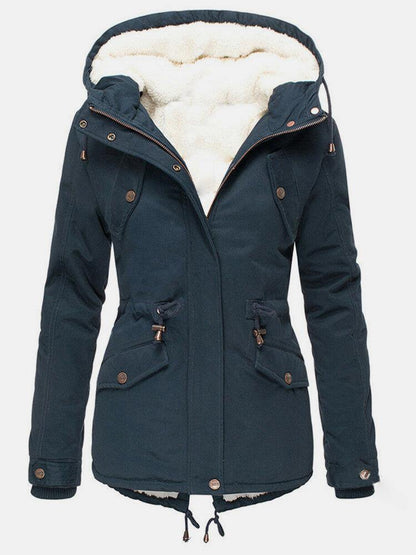 Rainproof Insulated Parka Coat