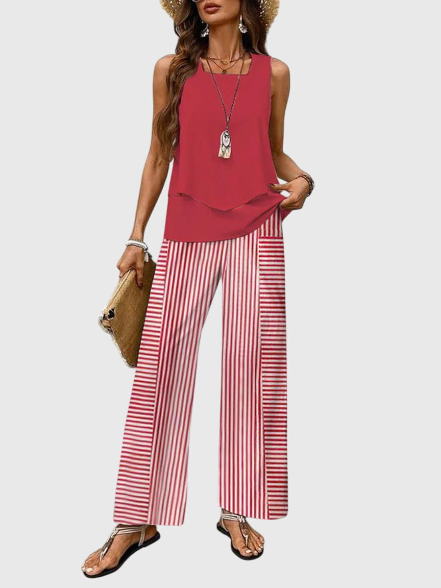 Chic 2-Piece Women's Summer Outfit