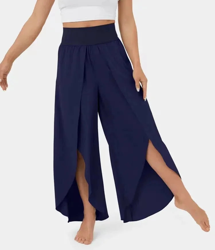 Comfortable High Waisted Wide Leg Yoga Pants