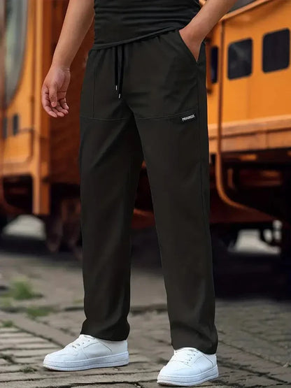 Comfortable Men's Loose Fit Casual Trousers