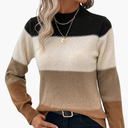 Women's Color Block Sweatshirt