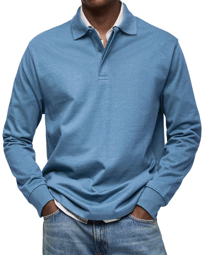 Classic Fit Men's Polo Shirt with Collar