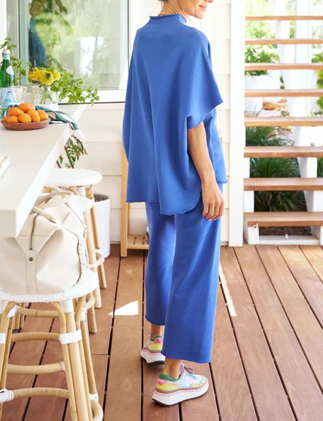 Elegant Wrap Around Loungewear Set