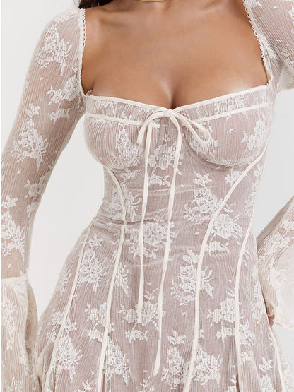 Fashionable Sleeveless A-Line Women's Dress