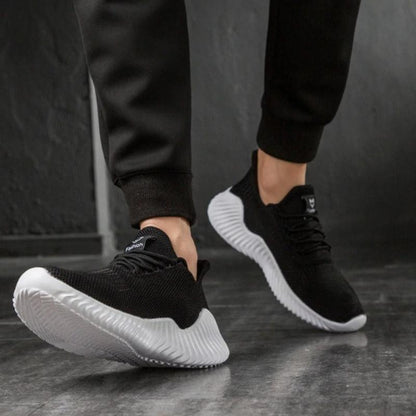 Men's Running Shoes - Lightweight Mesh Upper - Cushioned Sole - Nocini