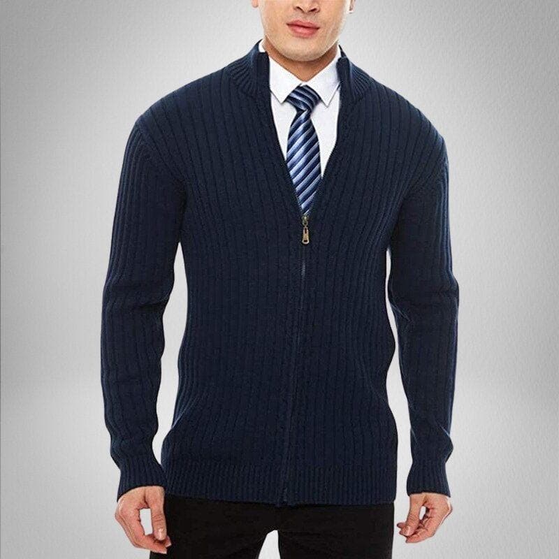 Stylish Wool Fitted Cardigan - Nocini
