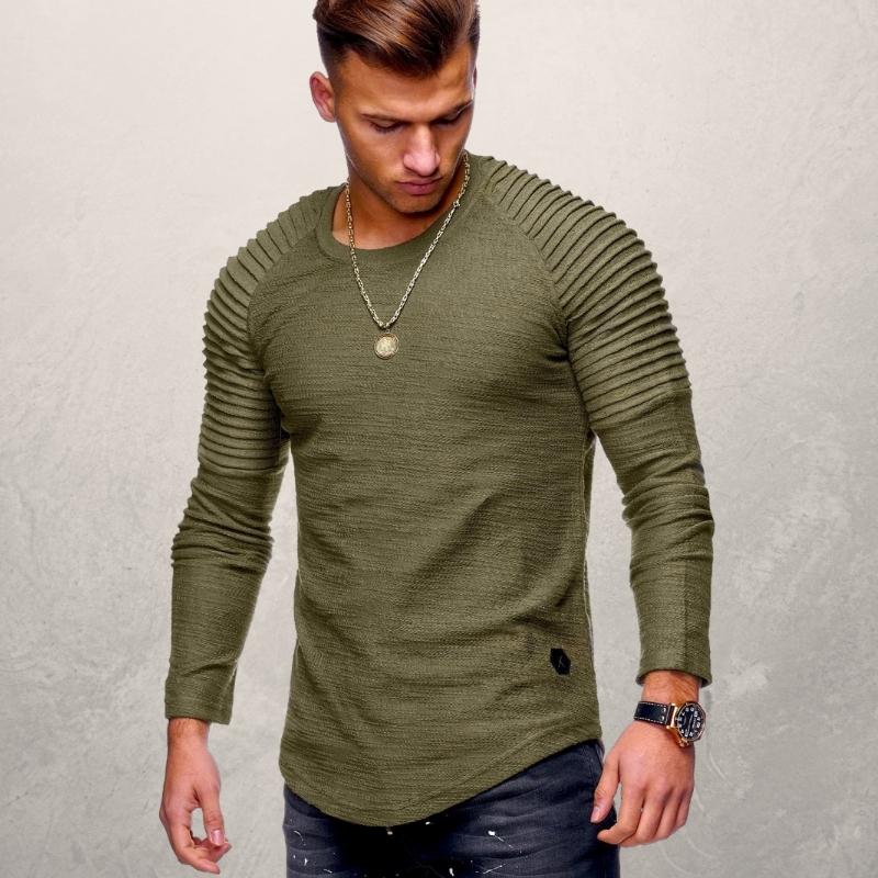 Slim Fit Crew Neck Men's Tee Shirt