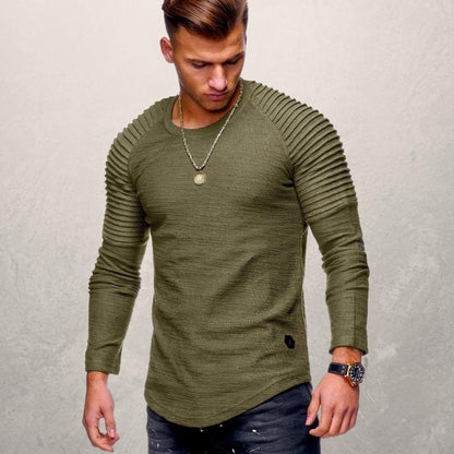 Slim Fit Crew Neck Men's Tee Shirt