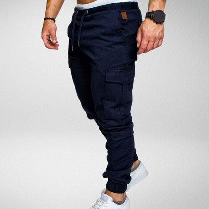 Comfortable Men's Jogger Pants with Elastic Waist