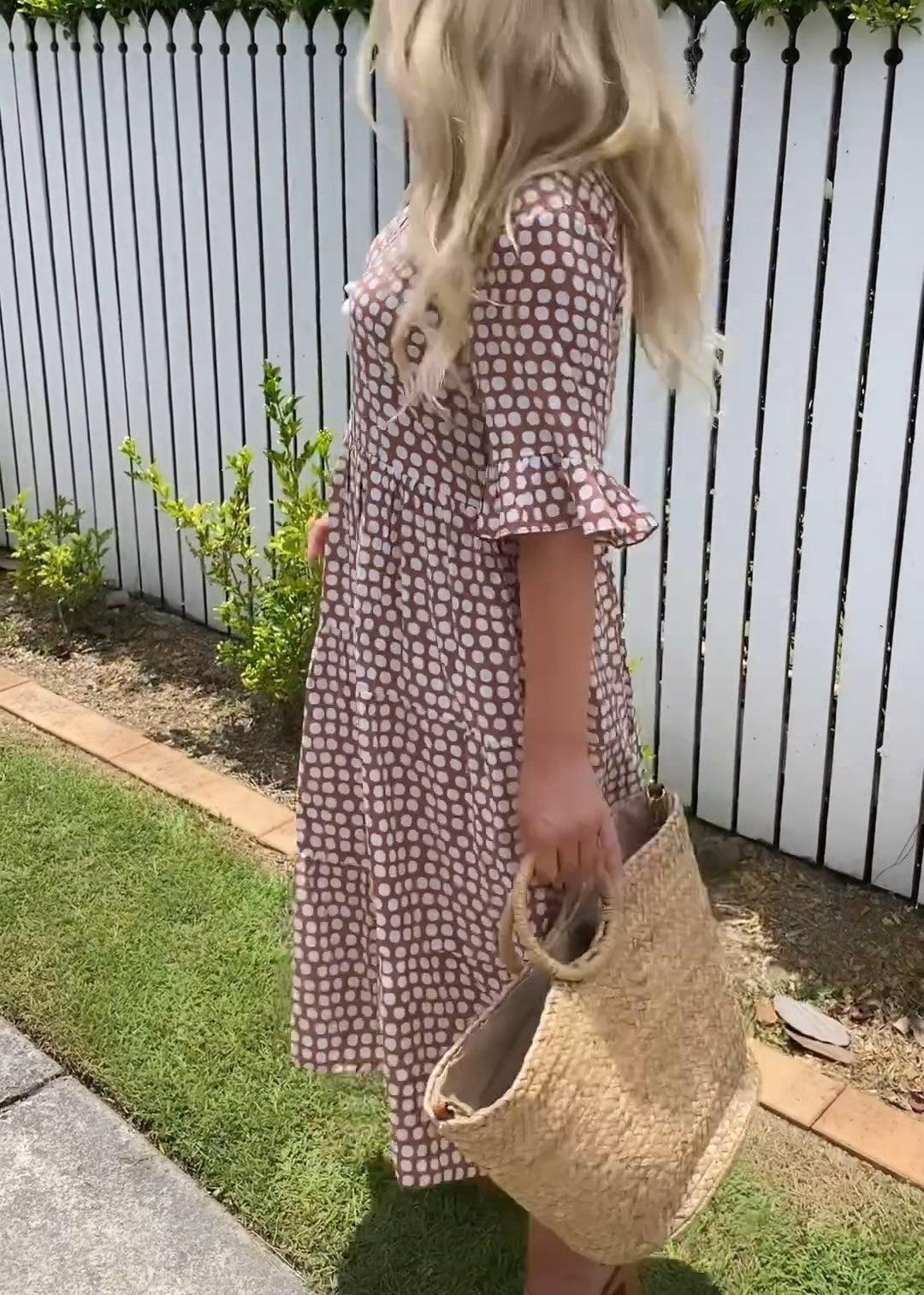 Layered Mid Length Party Dress