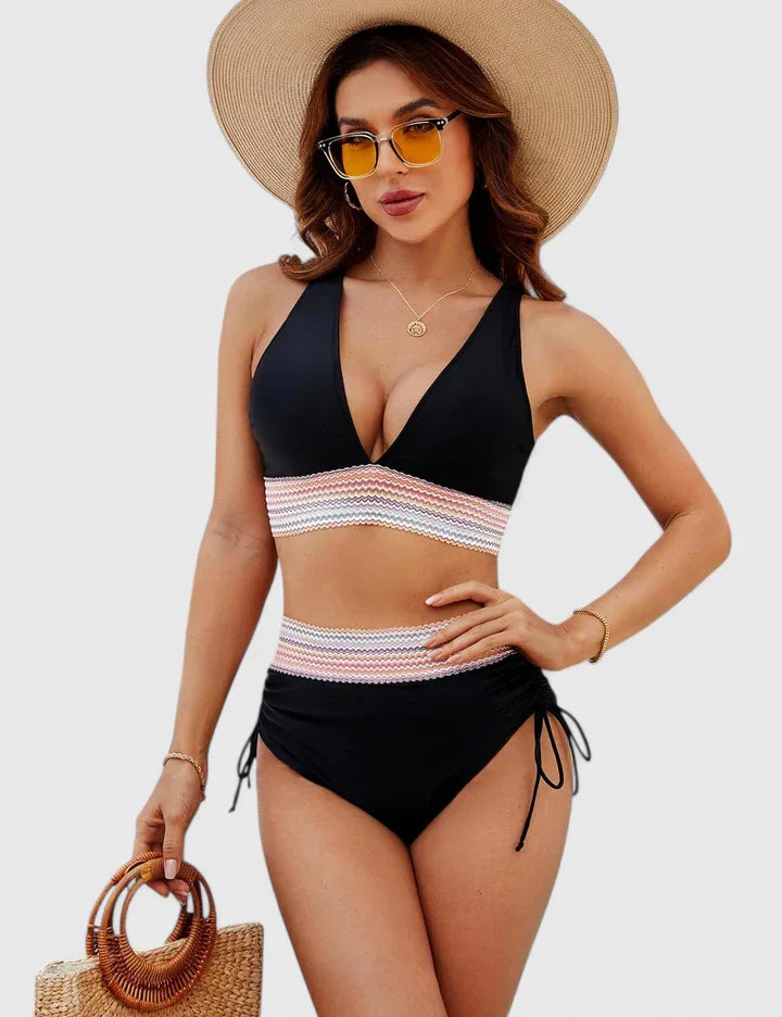 Trendy Beachwear Swimsuit Set