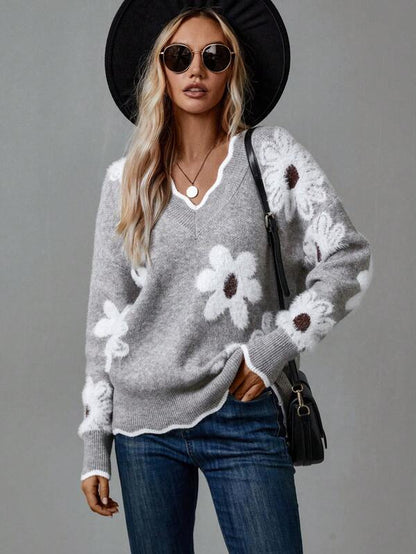 Stylish Crew Neck Sweater