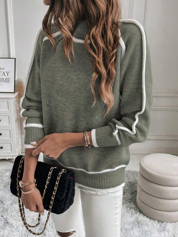 Soft Classic Crew Neck Sweater for Women