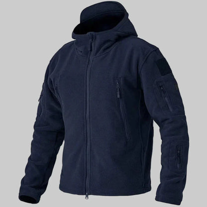 Waterproof Men's Fleece Coat - Durable Daily Jacket