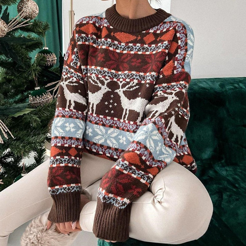 Warm Cable Knit Winter Sweater