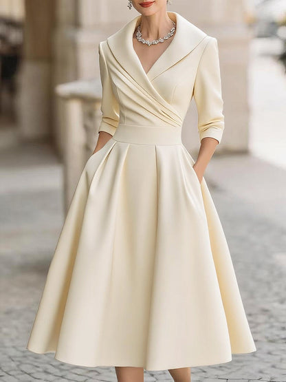 Stylish Knee Length Party Dress