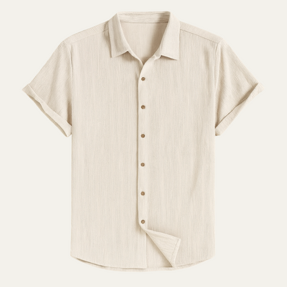Classic Men's Relaxed Fit Corduroy Button Shirt
