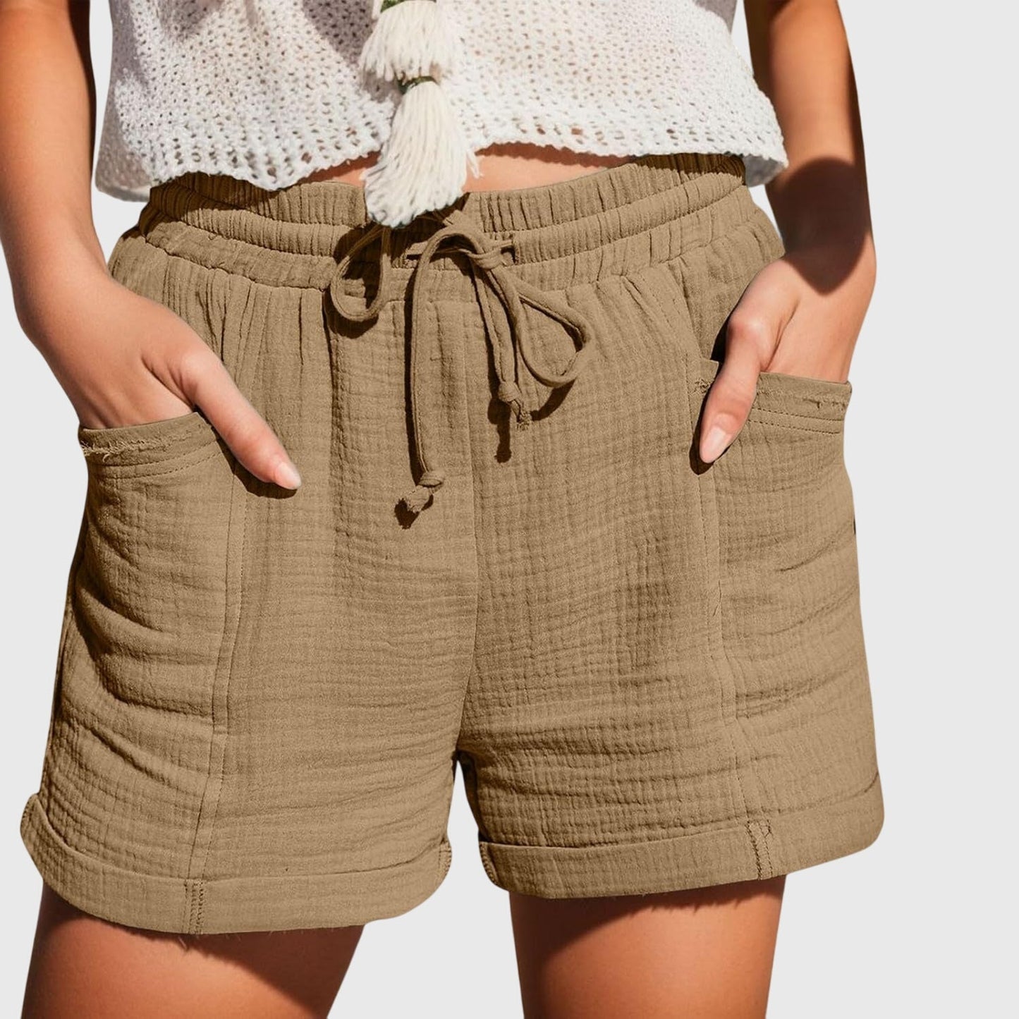Stylish Ladies Summer Shorts - Olytrend