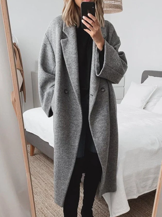 Timeless Fit Women's Long Coat - Olytrend
