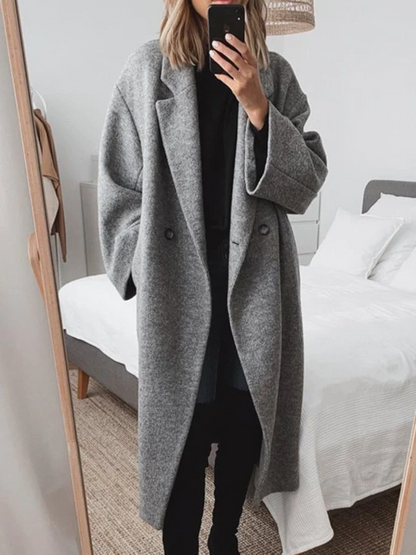 Timeless Fit Women's Long Coat - Olytrend