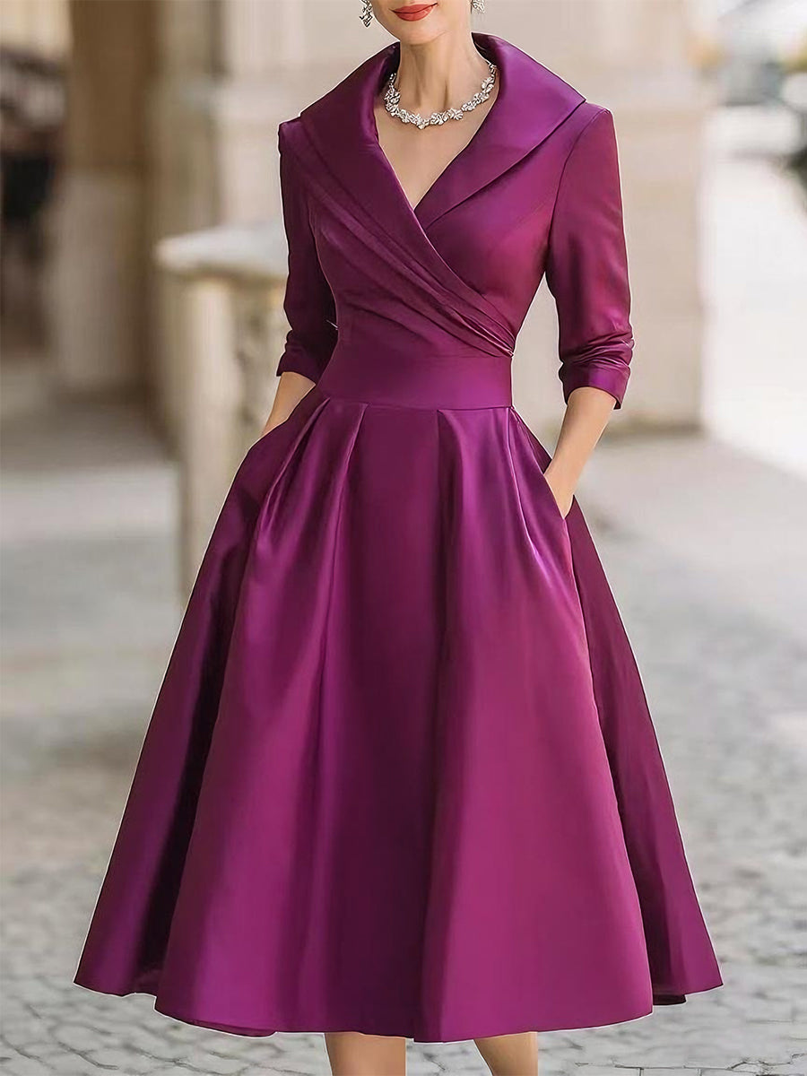 Stylish Knee Length Party Dress