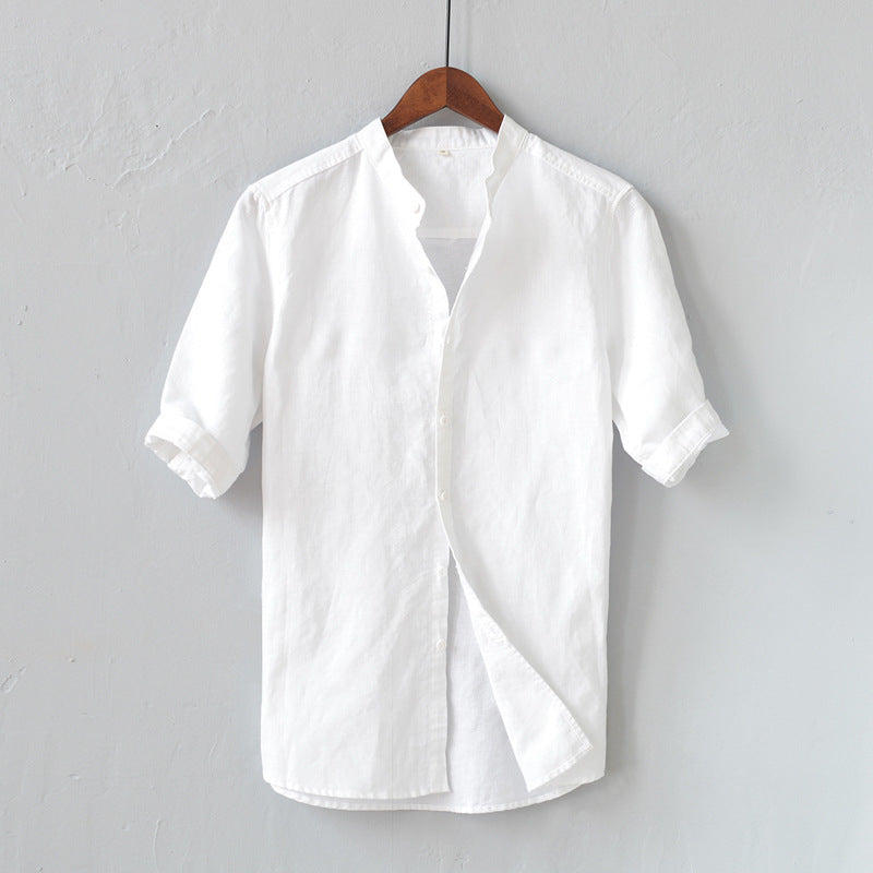 Casual Linen Men's Relaxed Fit Shirt - Nocini