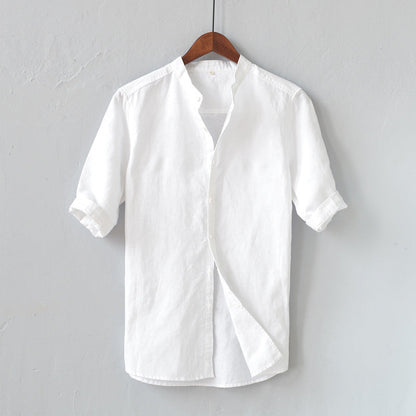 Casual Linen Men's Relaxed Fit Shirt - Nocini