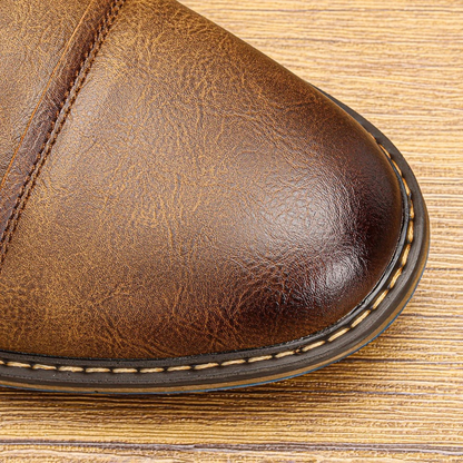 Classic Vintage Leather Lace Up Oxford Shoes
