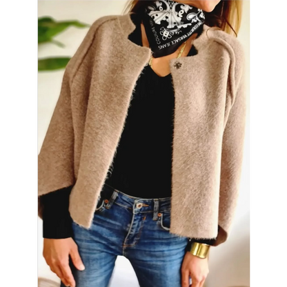 Luxurious Wool Overcoat with Classic Style