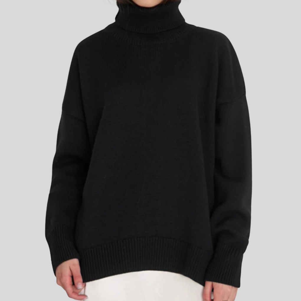 Warm Crew Neck Winter Sweater for Women