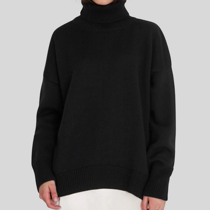 Warm Crew Neck Winter Sweater for Women