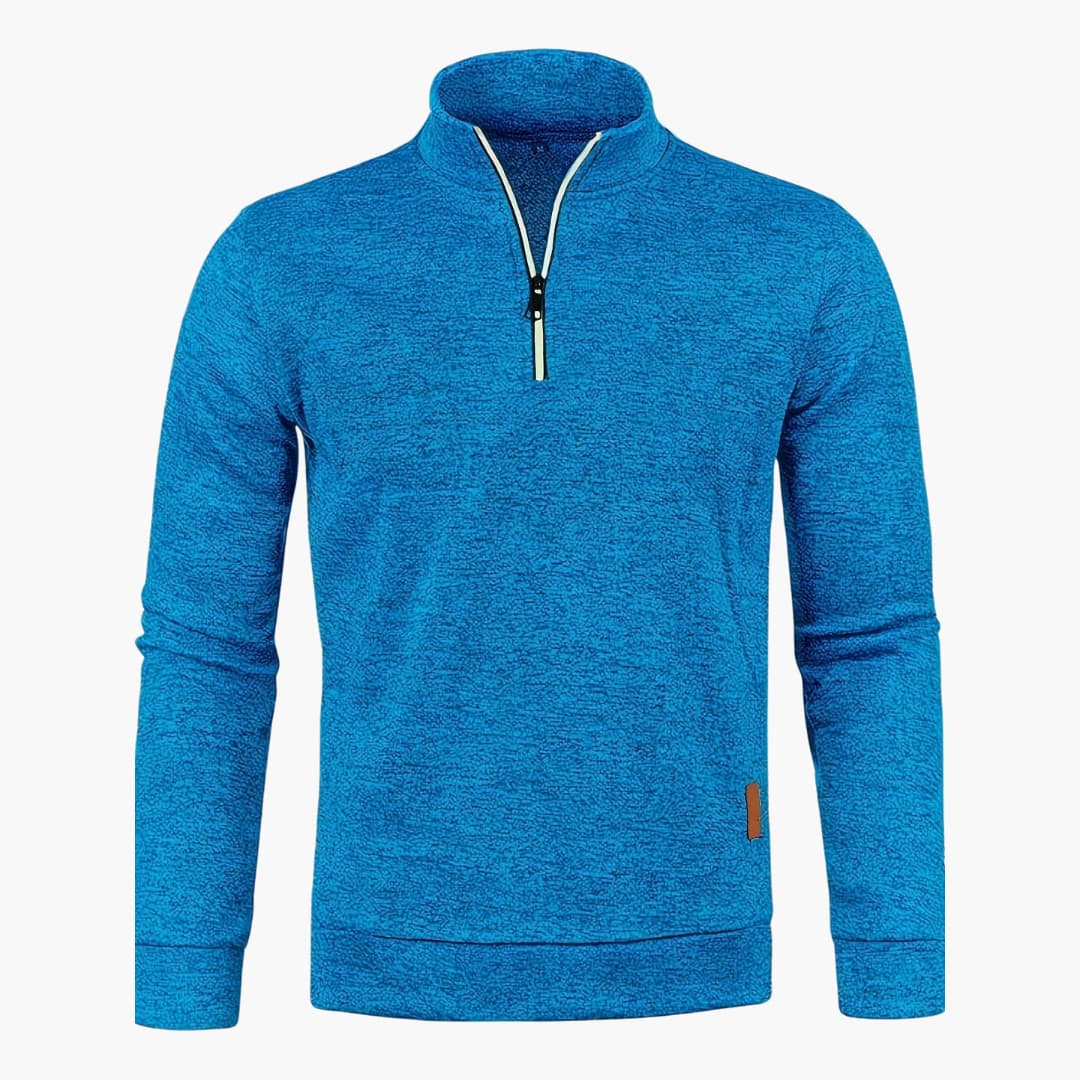 Men's Long Sleeve Half Zip Sweatshirt