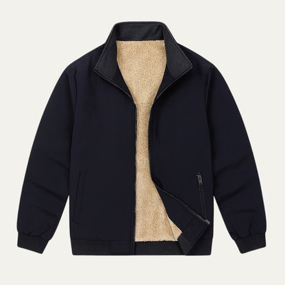 Waterproof Men's Fleece Jacket - Lightweight Windbreaker Coat - Nocini
