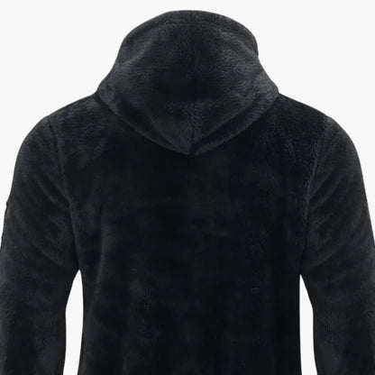 Men's Fleece Zip Up Long Sleeve Jacket