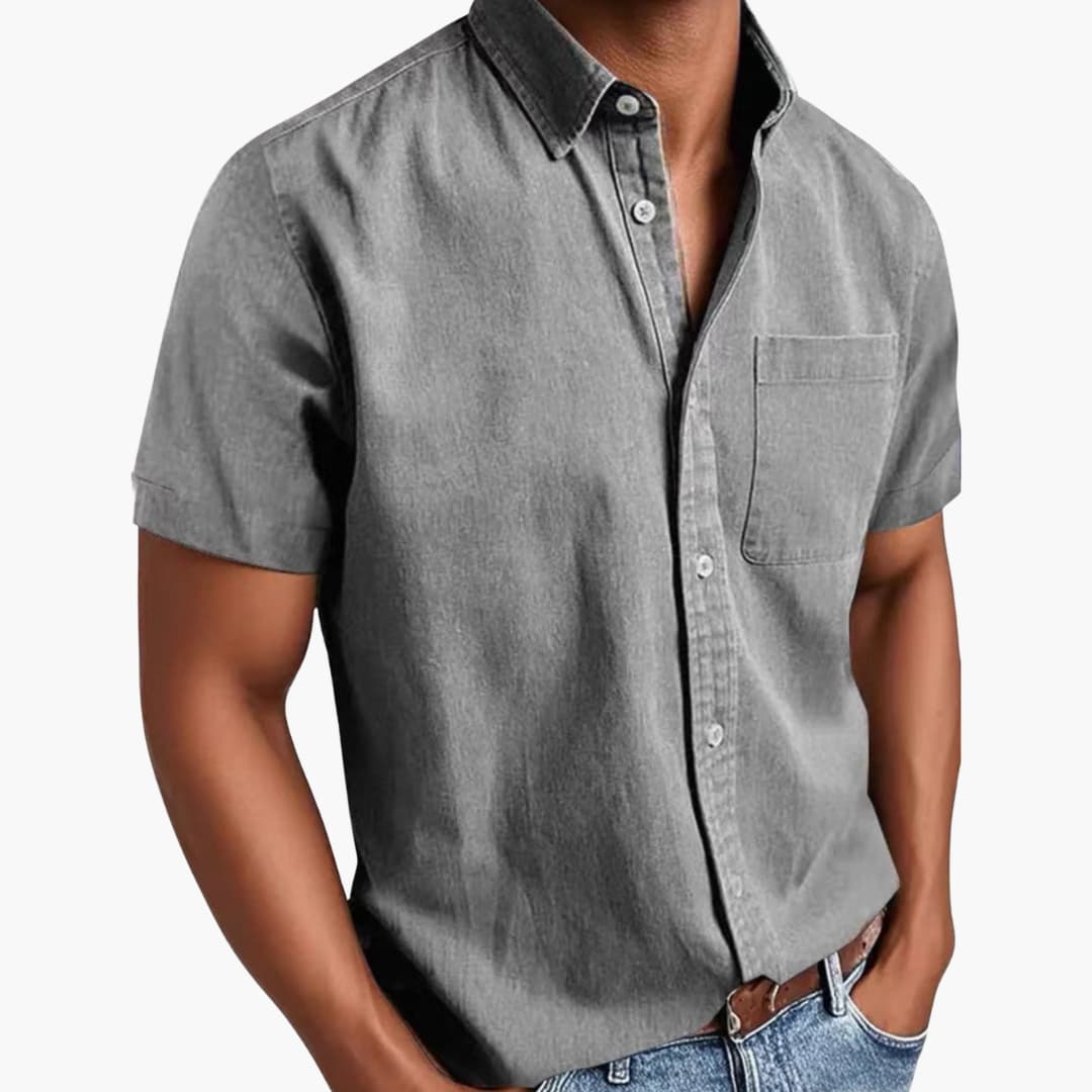 Casual Spring Summer Short Sleeve Shirt