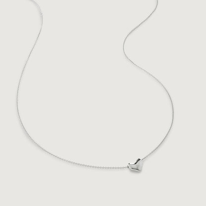 Elegant Silver Gold Chain Pendant Necklace