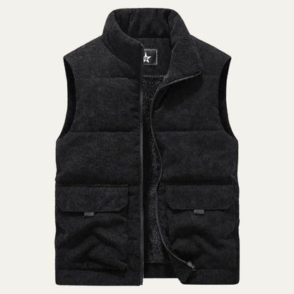 Thermal Insulated Men's Padded Vest Jacket