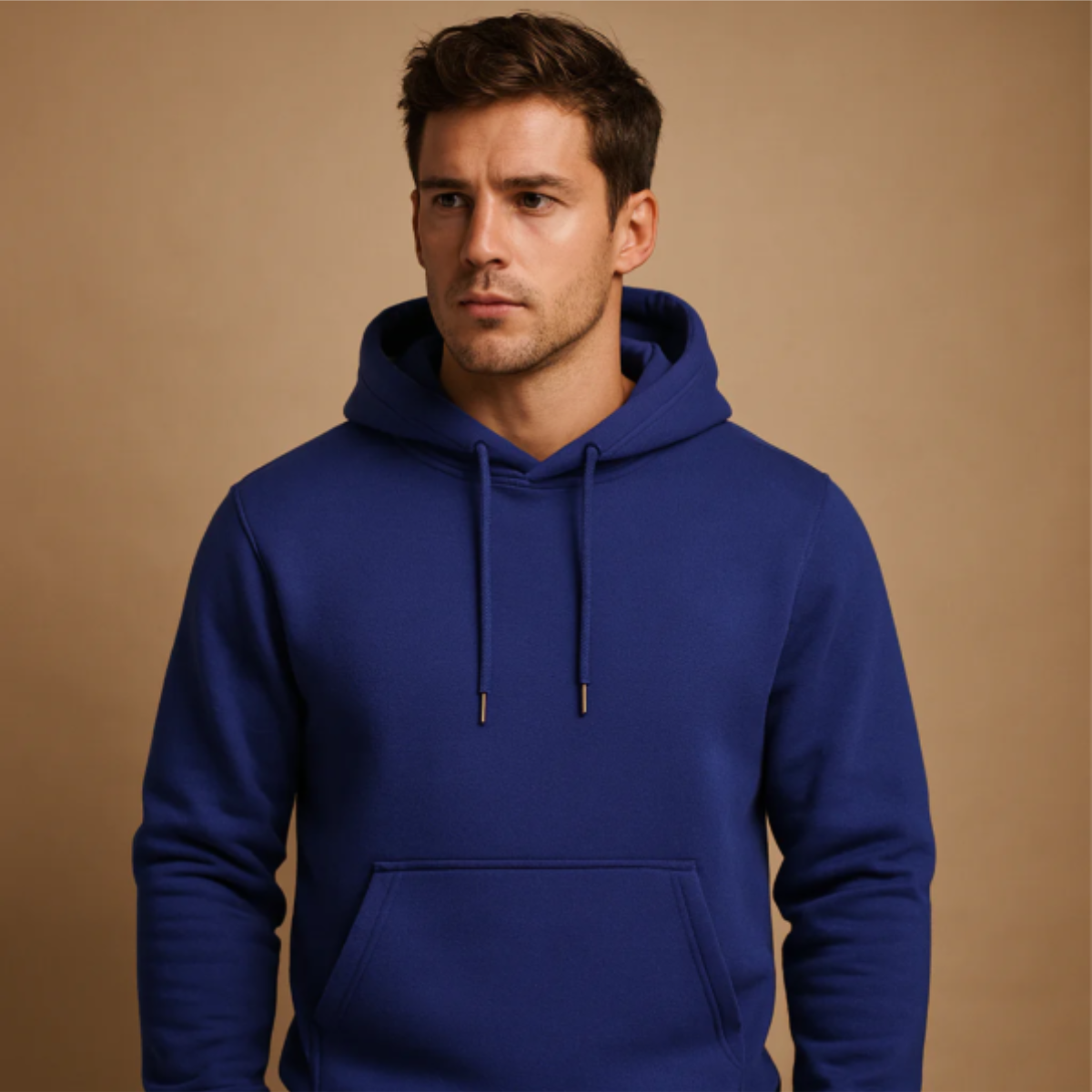 Comfortable Men's Hooded Sweatshirt with Pocket