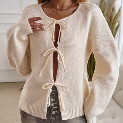 Chic Cable Knit Pullover Sweater