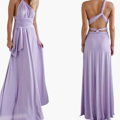 Elegant V-Neck Formal Women's Gala Dress