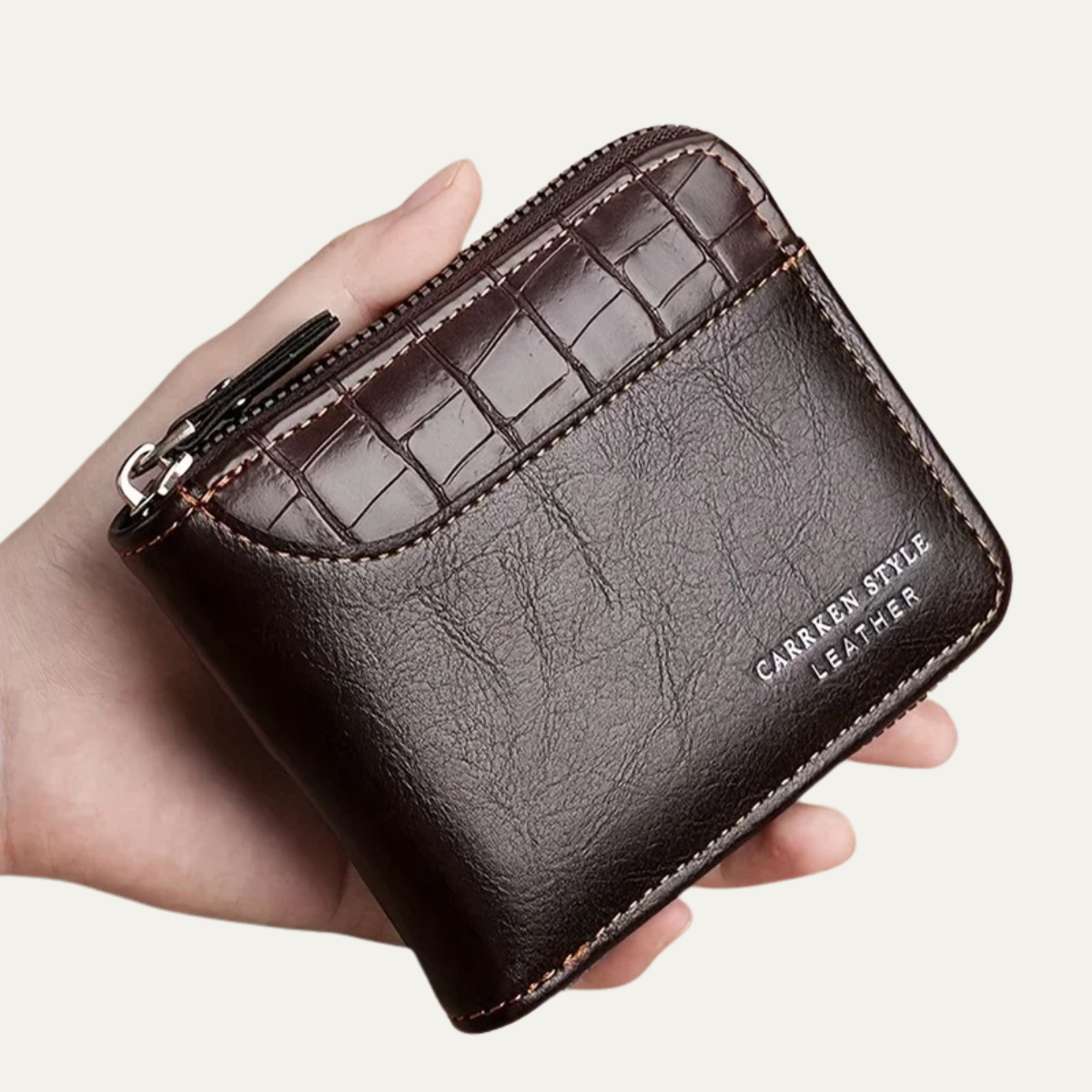 Premium Genuine Leather Men's Coin Wallet