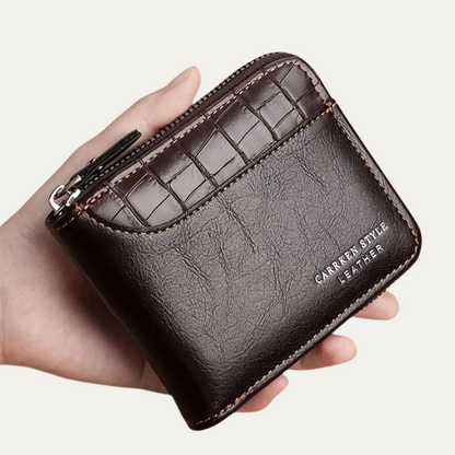 Premium Genuine Leather Men's Coin Wallet